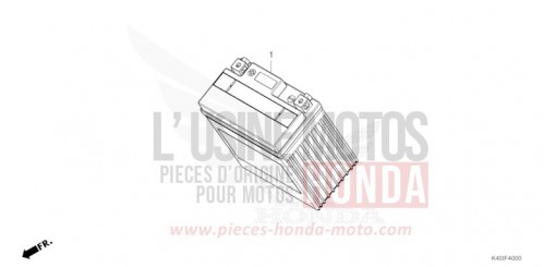 BATTERIE NSS125ADM de 2021